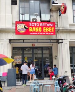 Franchise Soto Betawi Bang Ebet